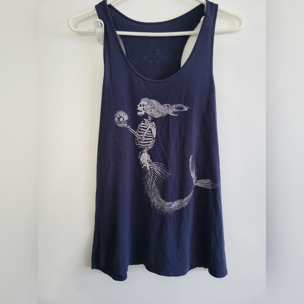 Delfina Mermaid Skelton Racerback Womens M